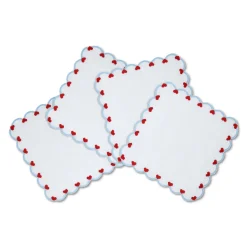 Baby Heart Cocktail Napkins (4)