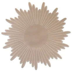 Beige Sunburst Placemat
