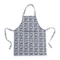 Blue & White Apron