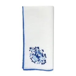 Blue Basket Dinner Napkins (4)