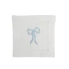 Blue Bow Cocktail Napkins (4)