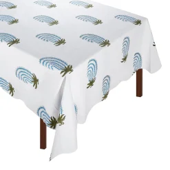 Blue Buteh Tablecloth