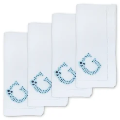 Blue G Dinner Napkins (4)