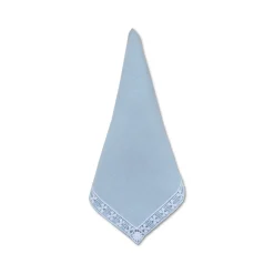 Blue Lace Dinner Napkins (4)