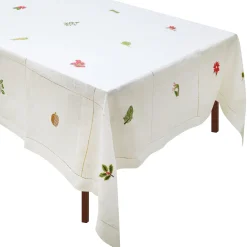 Botanical Christmas Tablecloth