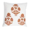 Brown Poppy Pillowcase