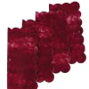 Burgundy Marble Napkins (4)