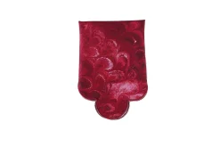 Burgundy Marble Napkins (4)