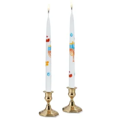 Chanukah Painted Tapers