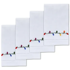 Christmas Lights Hand Towels (4)