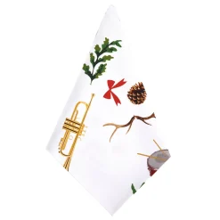 Christmas Trumpet Napkins (4)