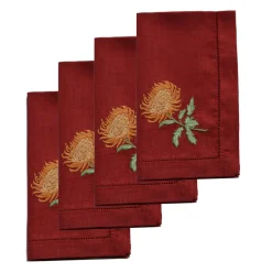 Chrysanthemum Dinner Napkins (4)