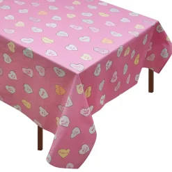 Conversation Heart Tablecloth
