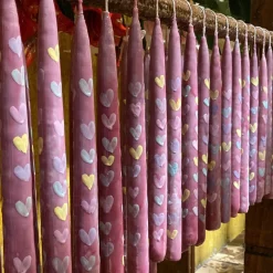 Conversation Heart Tapers (2)