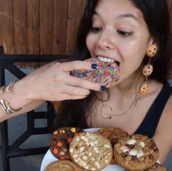 Cookie Bite Earrings