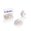 Coral Placecard Holders (3)
