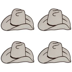 Cowboy Hat Cocktail Napkins (4)