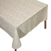 Creamy Paisley Tablecloth