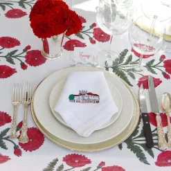 Custom Embroidered Dinner Napkins