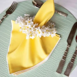 Daffodil Napkin Rings (4)