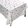 Dotted Floral Tablecloth