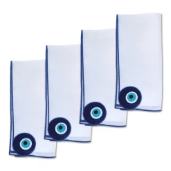Evil Eye Dinner Napkins (4)