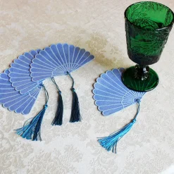 Fan Cocktail Napkins (4)