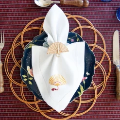 Fan Napkin Rings (4)