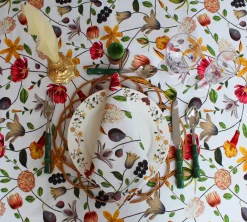 Flat Flower Napkins (4)