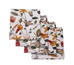 Flat Flower Napkins (4)