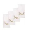 Flower Garland Hand Towels (4)