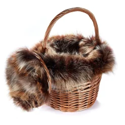 Fox Fur Basket