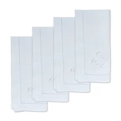G Cutwork Dinner Napkins (4)