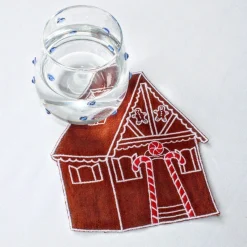 Gingerbread House Cocktail Napkins (4)