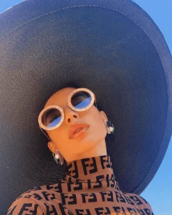 Glass Blini Earrings