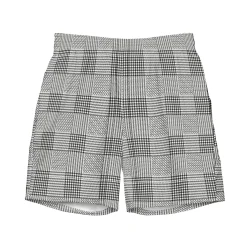 Glen Plaid Swim Trunks