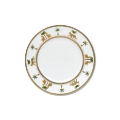 Gold Leopard Salad Plate