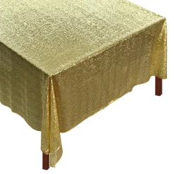Gold Sequin Tablecloth