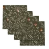 Green Branch Napkins (4)