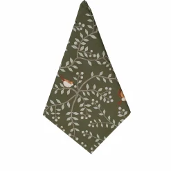 Green Branch Napkins (4)