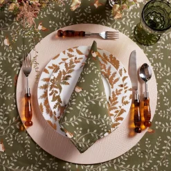 Green Branch Napkins (4)