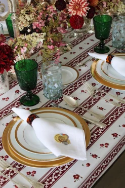 Green Embossed Stem Glasses (4)