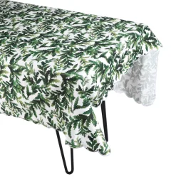 Green Leaf Tablecloth