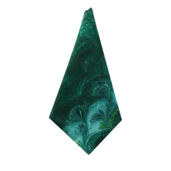 Green Marble Napkins (4)