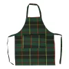 Green Plaid Apron