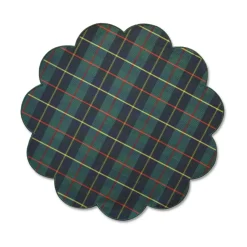 Green Plaid Placemats (4)