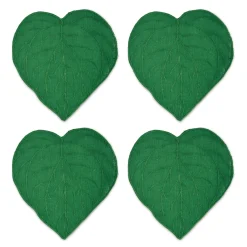 Heart Leaf Cocktail Napkins (4)