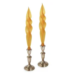 Honey Feather Candles (2)