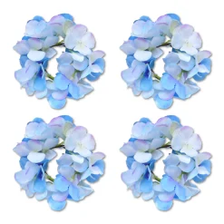 Hydrangea Napkin Rings (4)