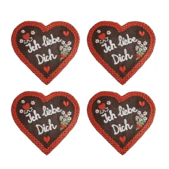 Lebkuchenherzen Cocktail Napkins (4)